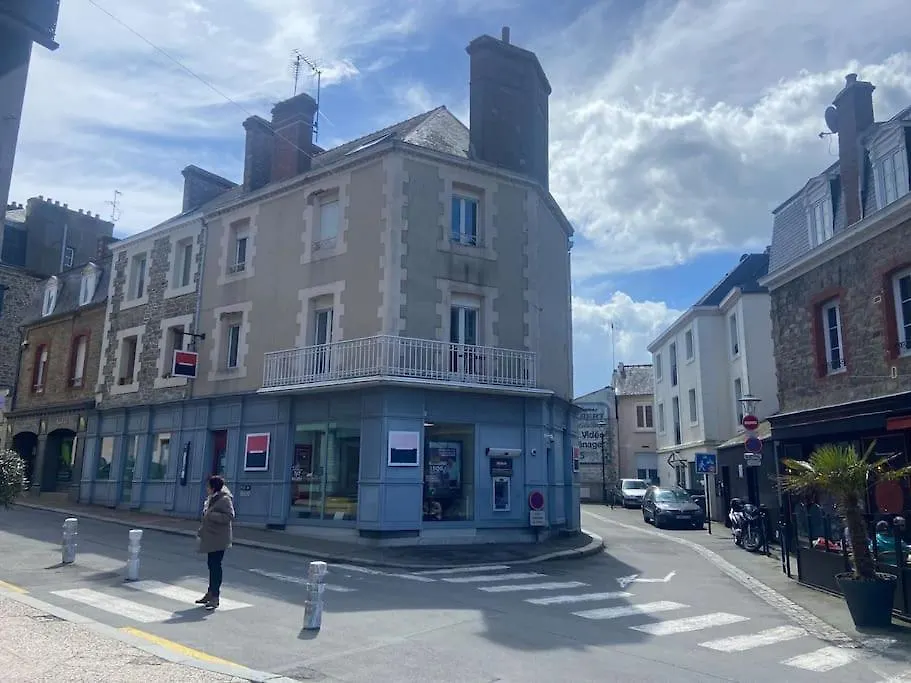Apartmán Appartement Entre Plage De L'Ecluse Et Place Du Marche Dinard
